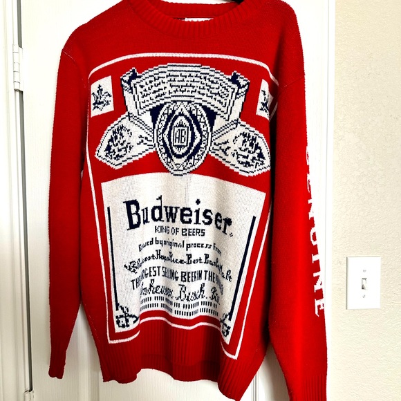 Sweaters - Vintage 1970’s Budweiser Sweater